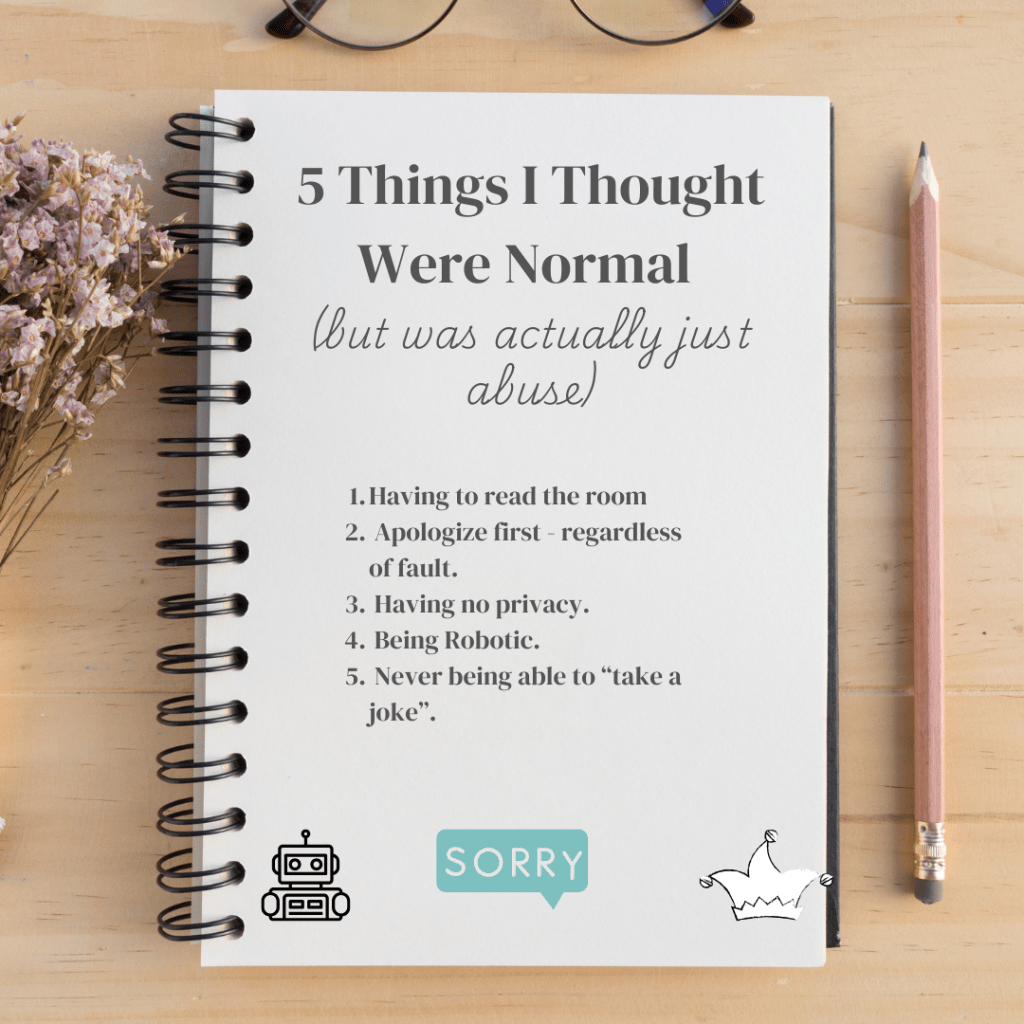 5 Things I Thought Were Normal (But Was Actually Just&nbsp;Abuse)