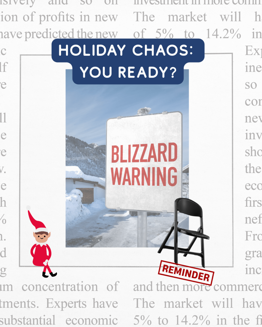 The Holiday Whiplash I Pretend I Am Prepared&nbsp;For