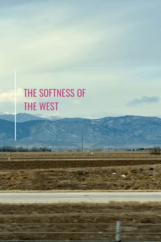 The Softness of The&nbsp;West